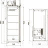CV110-Gm, Polair, шкаф холодильный
