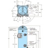 LLZ018 Danfoss компрессор, схема, чертёж, размеры